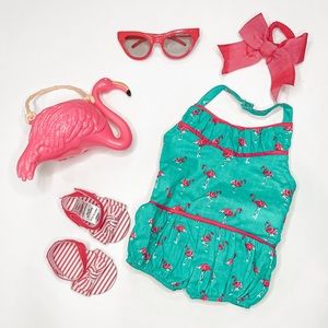 American Girl Maryellen’s Flamingo Swim Set